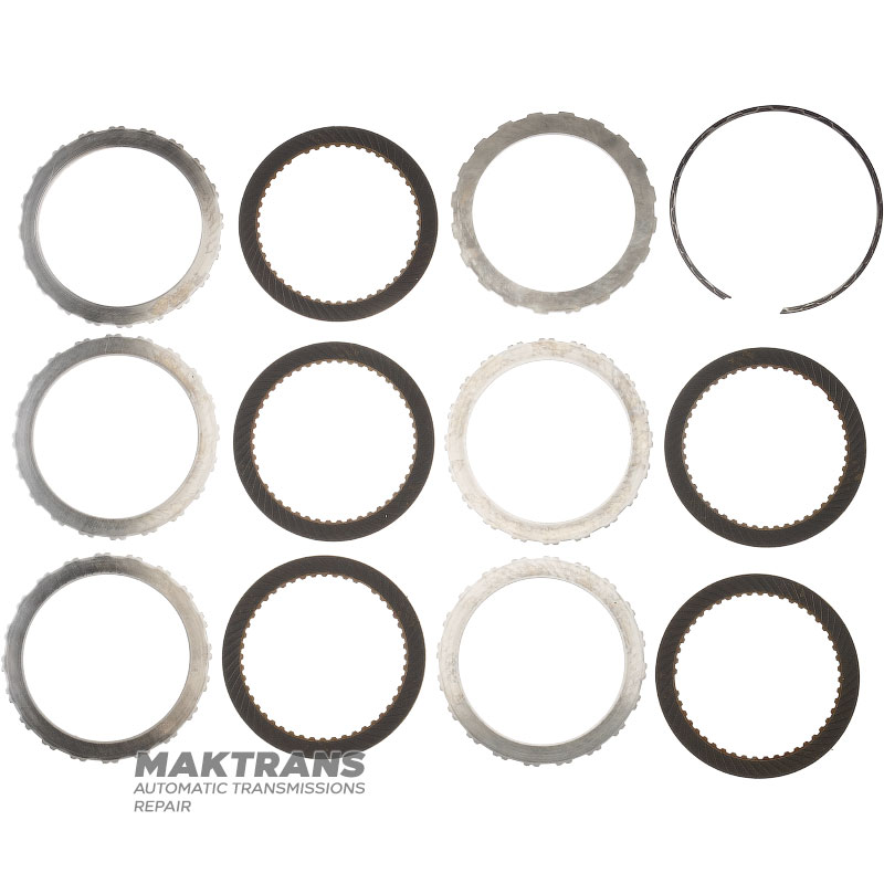 Direct Clutch Drum FORD 5R55N, 5R55S, 5R55W, 1L2P-7D047-CA - 5 double-sided friction discs (total thickness 26.25 mm)