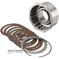 Direct Clutch Drum FORD 5R55N, 5R55S, 5R55W, 1W4P-7D047-AA — 8 single-sided friction discs (total thickness 22 mm)