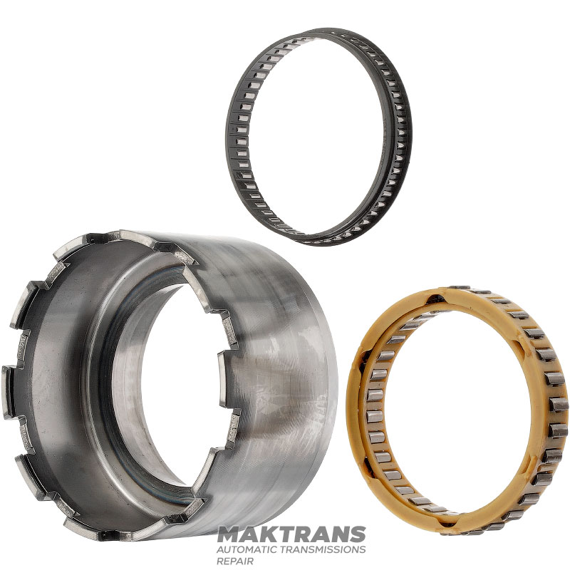 Reverse Brake Drum FORD 5R55N, 5R55S, 5R55W — XW4P-7E193-AA (ext.Ø 135.95 mm), broken overrunning clutch fasteners