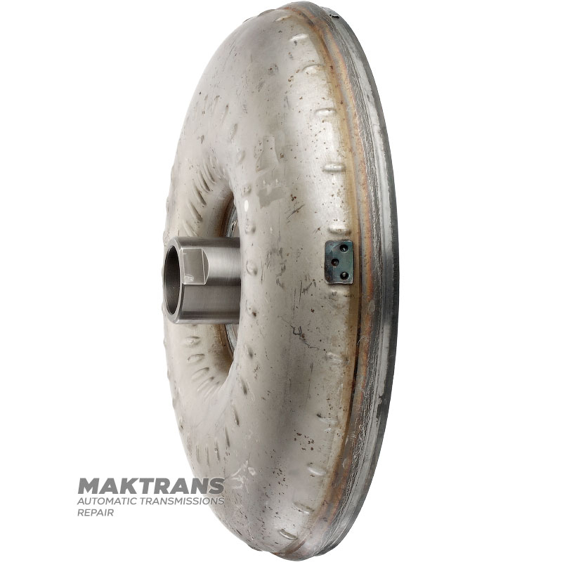 Mitsubishi R4A51, V4A51 hydraulic transformer pump wheel — journal damaged (to be replaced), RG marking, blade marking 6A59-2R, 6A59-2L