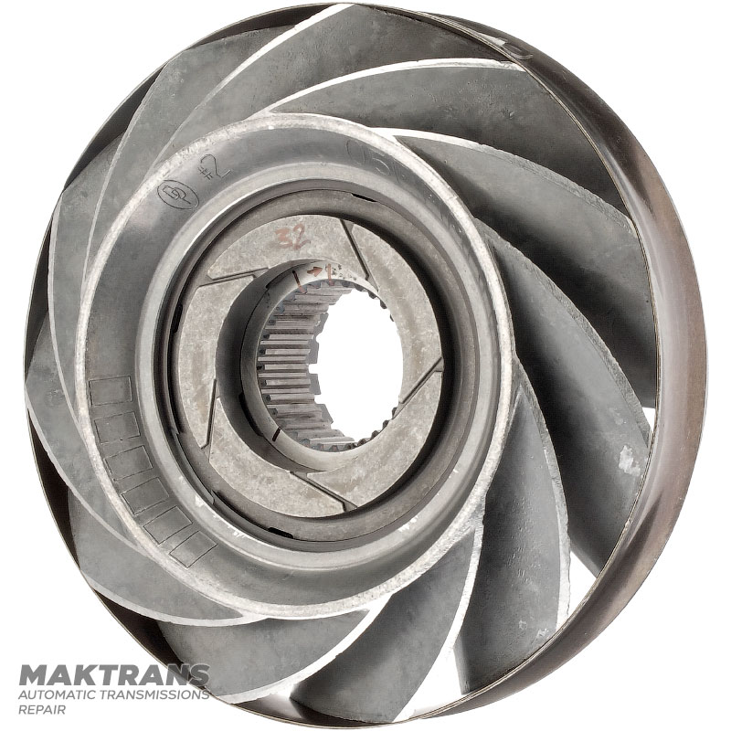 Reactor wheel of torque converter FORD 5R110, 5R110W — external Ø 181 mm, 32 splines