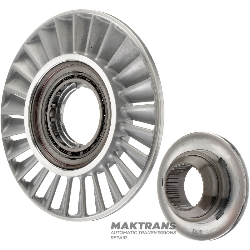 JATCO CVT JF011E torque converter reactor wheel — torque converter marking 22D, reactor wheel marking 6E98