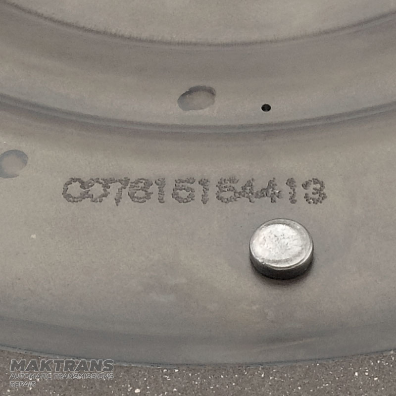 JATCO CVT JF011E Gyro Converter Lockup Piston - Torque Converter Marking 22D