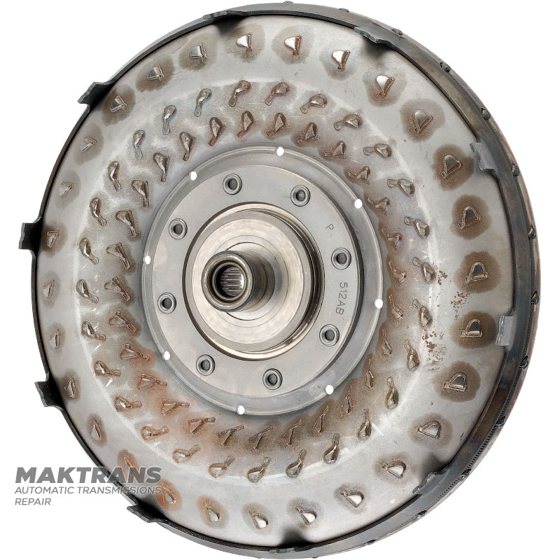 Turbine wheel of hydraulic transformer DODGE / CHRYSLER 62TE — blade marking 566AB, housing 512AB