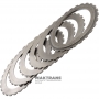K2 Clutch VAG DSG6 DQ250 02E Steel Disc Set - Total Thickness 10.60mm, 5 Friction Discs