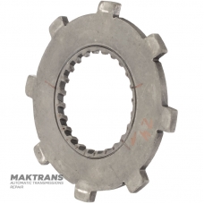 Overdrive Clutch Drum / Overdrive Planetary Sun Gear Flange FORD 5R55N, 5R55W, 5R55S — YW4P-7660-AA, 8 External Teeth (Ø 67.30 mm), 24 Internal Teeth (Ø 32.10 mm)