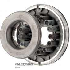 Piston (aluminum) FORWARD Clutch FORD 5R55N, 5R55S, 5R55W — XW4P-7A262-AA, overall height 27 mm, outer Ø 117.60 mm, inner Ø 38.35 mm