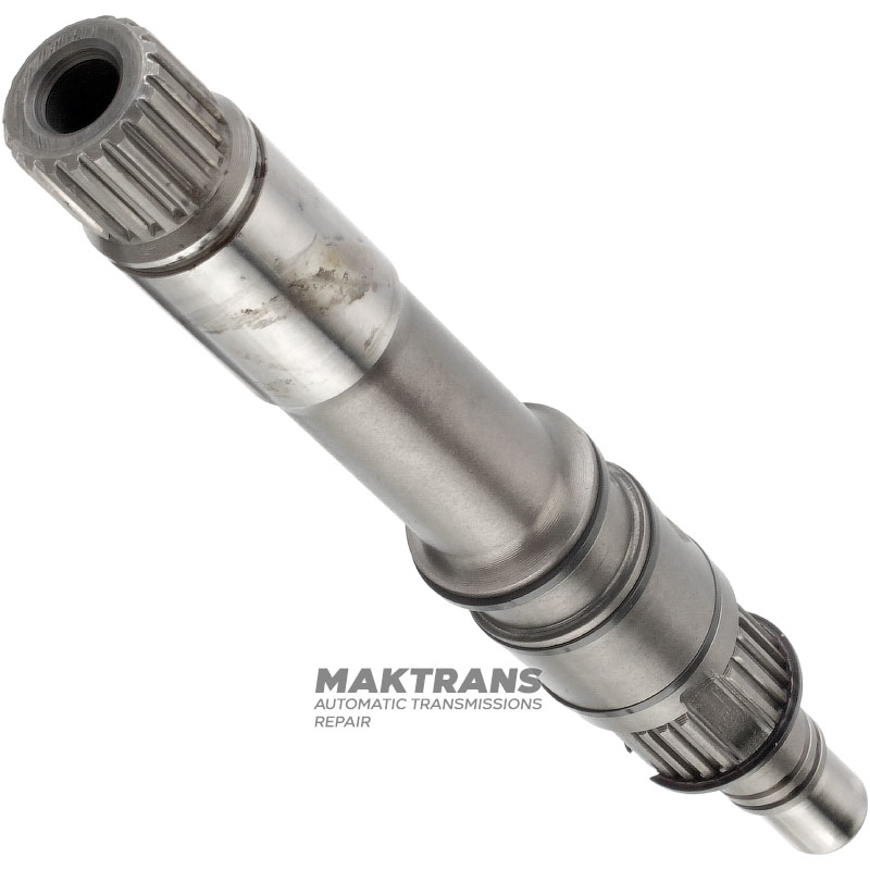 Input shaft Clutch JATCO CVT JF010E - shaft length 204 mm, 20 splines (ext. Ø 21.45 mm), for 5 split rings