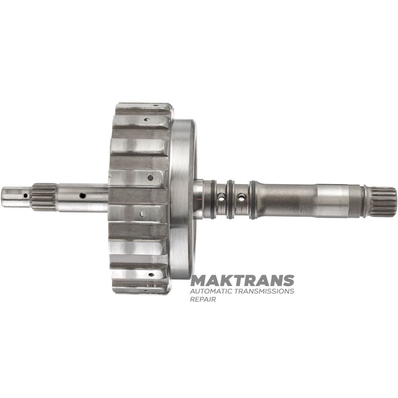 Input shaft / drum HIGH Clutch (empty, without discs) RE4F03A - shaft length 237 mm, 18 splines (ext. Ø 18.50 mm) / 16 splines (ext. Ø 17.70 mm)