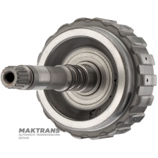 Input shaft / drum HIGH Clutch (empty, without discs) RE4F03A - shaft length 237 mm, 18 splines (ext. Ø 18.50 mm) / 16 splines (ext. Ø 17.70 mm)