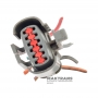 Connector with external wiring for the FORD E4OD, 4R100 hydraulic unit — E9TB-14N003-K