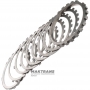 Set of steel wheels B4 / Low-Reverse Brake TOYOTA A750 E/F 3568404010 356940C010 3568904010 - 7 steel wheels (thickness 1.80 mm), support disc (thickness 9 mm)