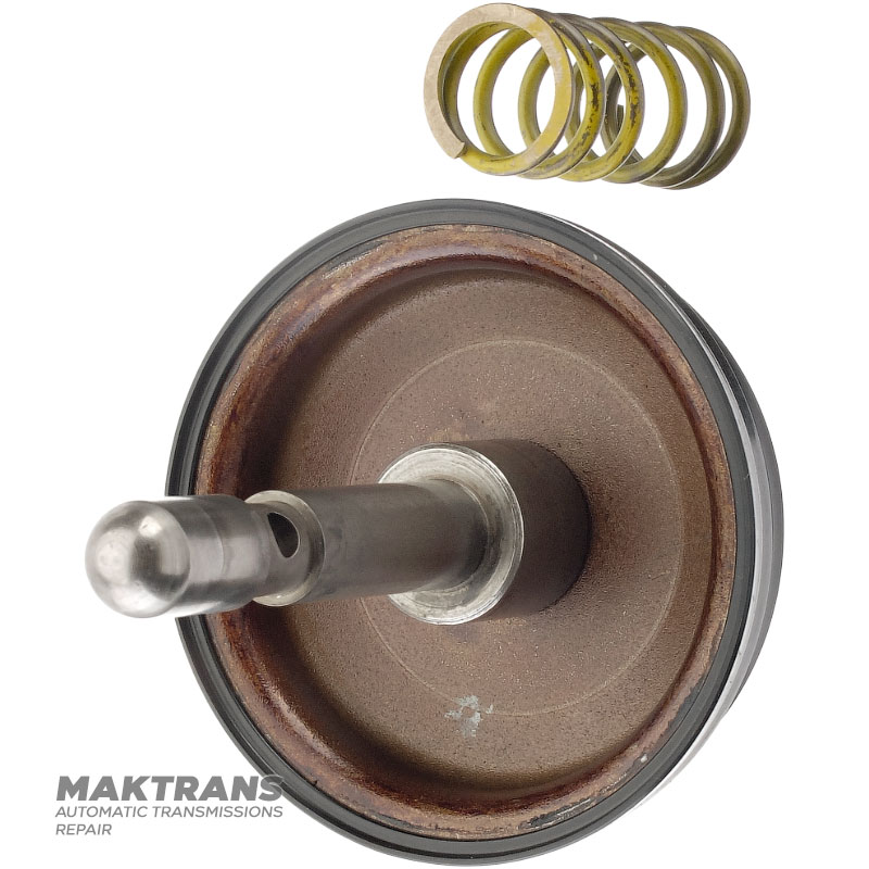 Rubberized piston (used) for the Intermediate Brake band FORD 5R55N — XW4Z-7D021-JA, XW4P-7E221-JB (outer Ø 65 mm X outer Ø 73 mm)