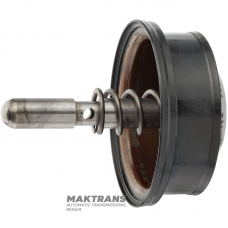 Rubberized piston (used) for the Overdrive Brake band FORD 5R55N, 5R55S, 5R55W — outer Ø 65 mm / 73.25 mm, XW4Z-7D021-KA, 4W4Z-7D021-KA, XW4P-7E221-KC