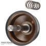 Rubberized piston (used) for the Overdrive Brake band FORD 5R55N, 5R55S, 5R55W — outer Ø 65 mm / 73.25 mm, XW4Z-7D021-KA, 4W4Z-7D021-KA, XW4P-7E221-KC