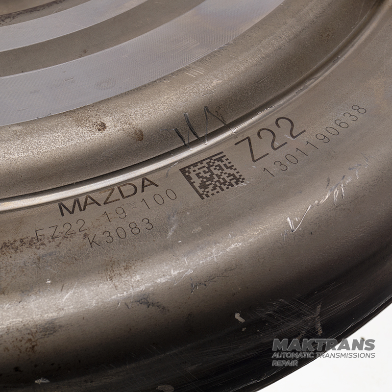 Torque converter (repaired) Mazda FW6AEL, FW6AXEL, GW6AEL, GW6AXEL - marking Z22, FZ2219100