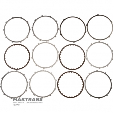 Set of steel and friction discs Low / Reverse Brake RE4F03, RE4F03A, RL4F03A, RE4F03B, RE4F03V - 3 friction discs