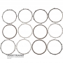 Set of steel and friction discs Low / Reverse Brake RE4F03, RE4F03A, RL4F03A, RE4F03B, RE4F03V - 3 friction discs