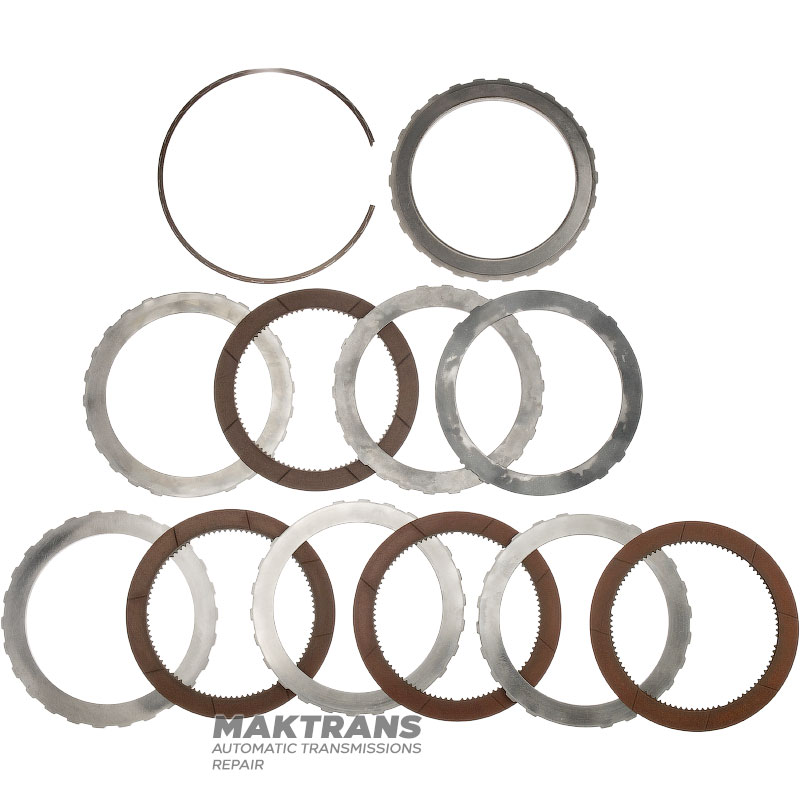 FORWARD Clutch Drum FORD 4R100 - long splines, 4 friction discs, total disc set thickness 27.95 mm