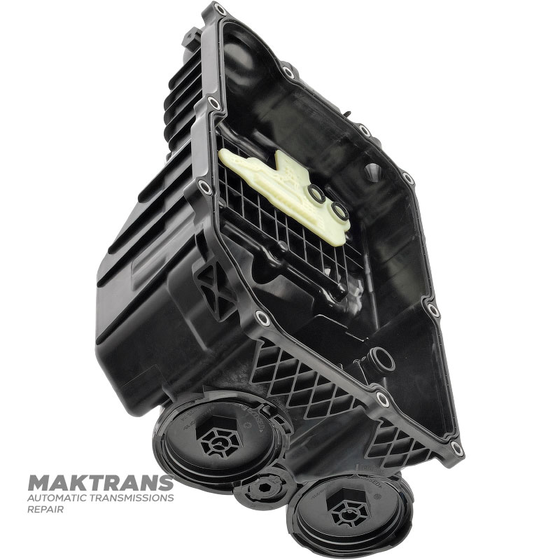 Oil pan assembly with filters and heat exchanger Mercedes-Benz 724.1 — A2473710201
