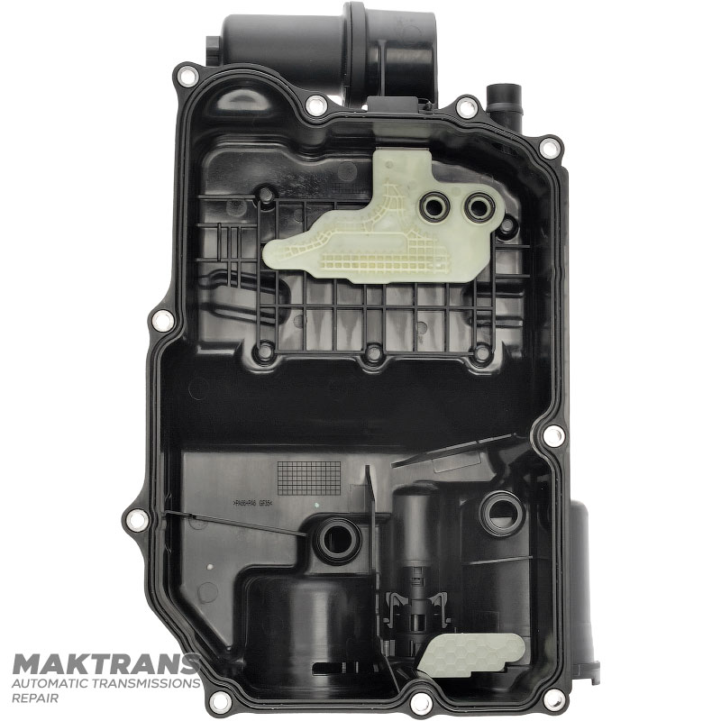 Oil pan assembly with filters and heat exchanger Mercedes-Benz 724.1 — A2473710201