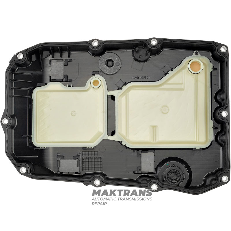 Mercedes-Benz 725.0 oil filter pan — 7252703114, 7252704012, 7252707911 (with oil level tubes and mounting bolts)