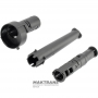 Mercedes-Benz 725.0 oil filter pan — 7252703114, 7252704012, 7252707911 (with oil level tubes and mounting bolts)