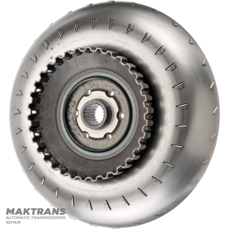 Mercedes-Benz 722.6 torque converter turbine wheel — removed from torque converter A2022501202, outer diameter 250.45 mm