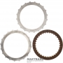 Mercedes-Benz 722.6 Steel and Friction Disc Set - Removed from A2022501202 Torque Converter, 1 friction disc, total set thickness 9.60 mm