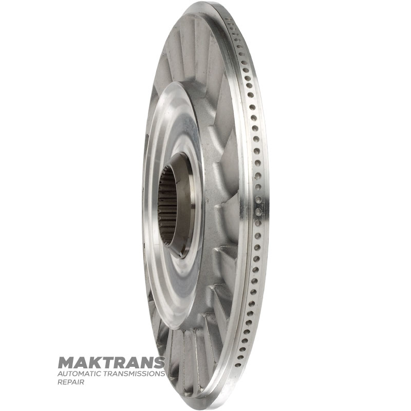 The JATCO CVT JF011E torque converter torque converter wheel is marked 22C, and the torque converter wheel is marked 6C90.