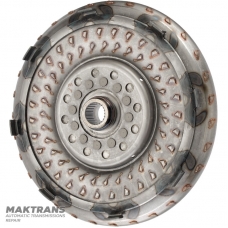 Aisin Warner TF-81SC torque converter turbine wheel — torque converter marking 71A090, blade marking 6C6011