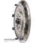 Aisin Warner TF-81SC torque converter turbine wheel — torque converter marking 71A090, blade marking 6C6011