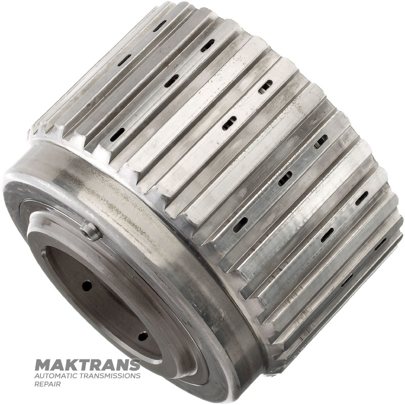 FORWARD / OVERRUN Clutch RE4F03A Drum — Complete Forward Clutch (4 friction discs) / Overrun Clutch (3 friction discs), 3157032X08