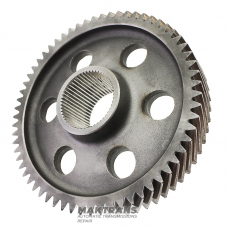 VAG DSG differential drive shaft gear 0CK, 0CL, 0CJ — 63 teeth (ext. Ø 152.20 mm, 1 mark), 52 splines, 0CK311345K