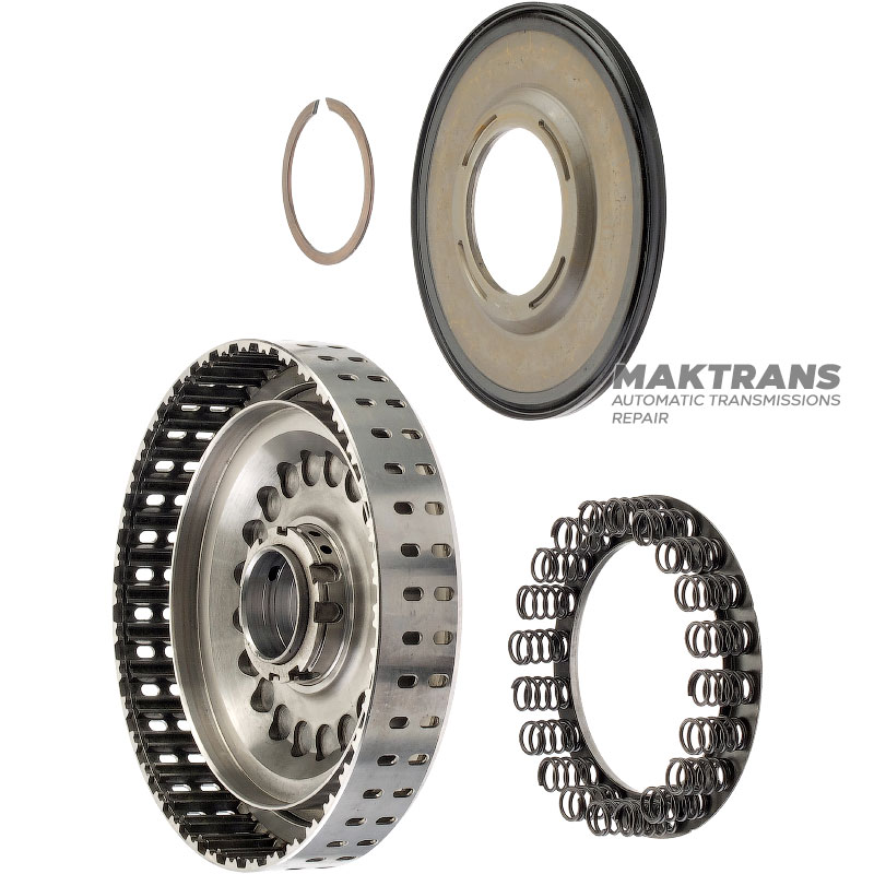 K1 Clutch Drum (empty, without discs) AW TF-60SN 09G - neck height 29.50 mm, height from piston to retaining ring 22 mm