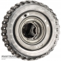 Output shaft, D-clutch drum, planetary gear #4 ZF 8HP70, 1102242079 - overall height 233 mm, 4 satellites (37 teeth), 23 splines (ext. Ø 30.80 mm, spline length 50 mm), removable parking gear