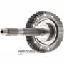 Input shaft, drum 3-5-R Clutch (empty, without discs) Hyundai / KIA 454143B200 - overall height 343 mm, 23 splines (outside Ø 24.40 mm) / 20 splines (outside Ø 24.05 mm)