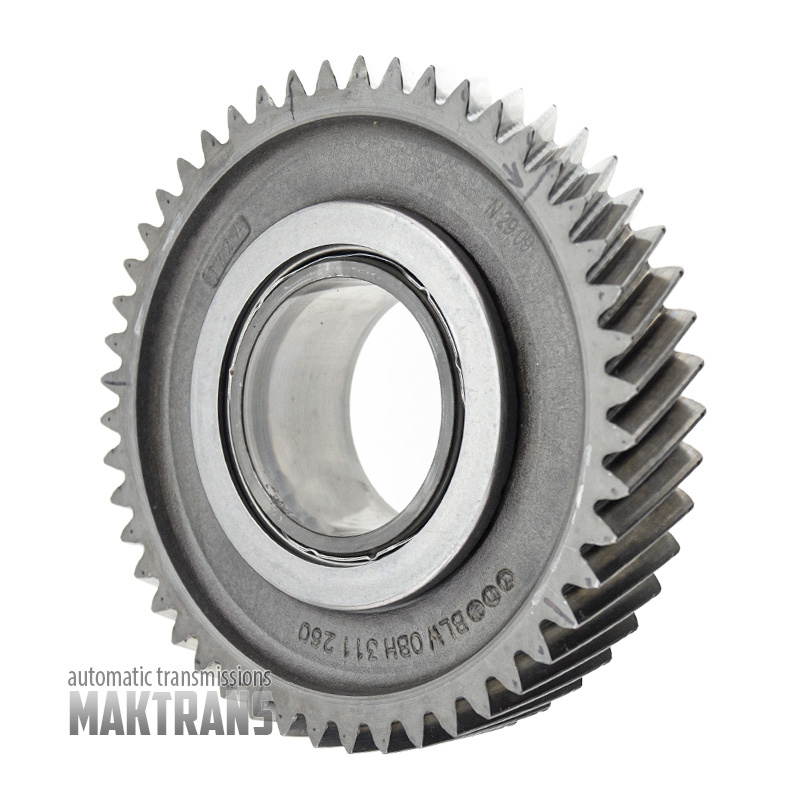 2nd gear pinion DQ500 0BT,0BH DSG7 0BH311260 — 48 teeth, outer Ø 130.55 mm