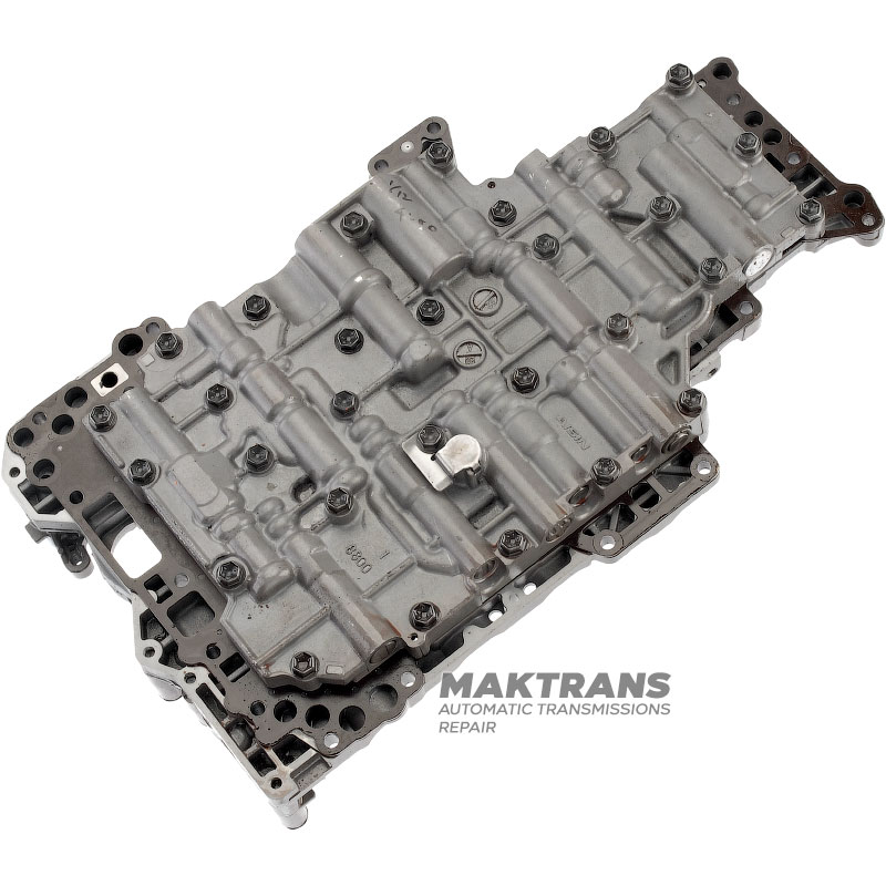 Valve body (used, untested) Aisin Warner TL-80SN, TOYOTA AA80E, AA80F - 8800, separator plate marking A