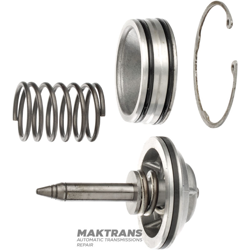 2nd Coast Brake Band Piston Aisin Warner 30-40LE, 30-80LE, 30-43LE / Toyota A340E, A340H, A340F, A341E, A350E, A343F — (rod length 79.80 mm, piston outer Ø 53.40 mm, 3 notches)
