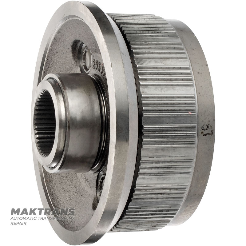 Rear planetary gear P3 (without parking gear) ALLISON 1000, 2000, 2400 — 29539547, 29539545 sun gear 41 teeth (outer Ø 66 mm, for bearing 43.60 mm), 4 satellites (31 teeth (outer Ø, outer Ø 49.70 mm)