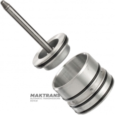 AISIN WARNER TF80-SC, TF81-SC brake band piston — (rod length 104.05 mm, 5 notches, piston outer Ø 52.80 mm)
