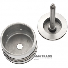 AISIN WARNER TF80-SC, TF81-SC brake band piston — (rod length 104.05 mm, 5 notches, piston outer Ø 52.80 mm)