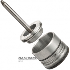 AISIN WARNER TF80-SC, TF81-SC brake band piston — (rod length 103.45 mm, 3 notches, piston outer Ø 52.80 mm)
