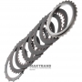 K3 Clutch Mercedes-Benz 722.6, 722.9 Steel and Friction Disc Set - 6 single-sided friction discs, total set thickness 12.80 mm (16 mm)