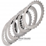 K3 Clutch Mercedes-Benz 722.6, 722.9 Steel and Friction Disc Set - 6 single-sided friction discs, total set thickness 12.80 mm (16 mm)