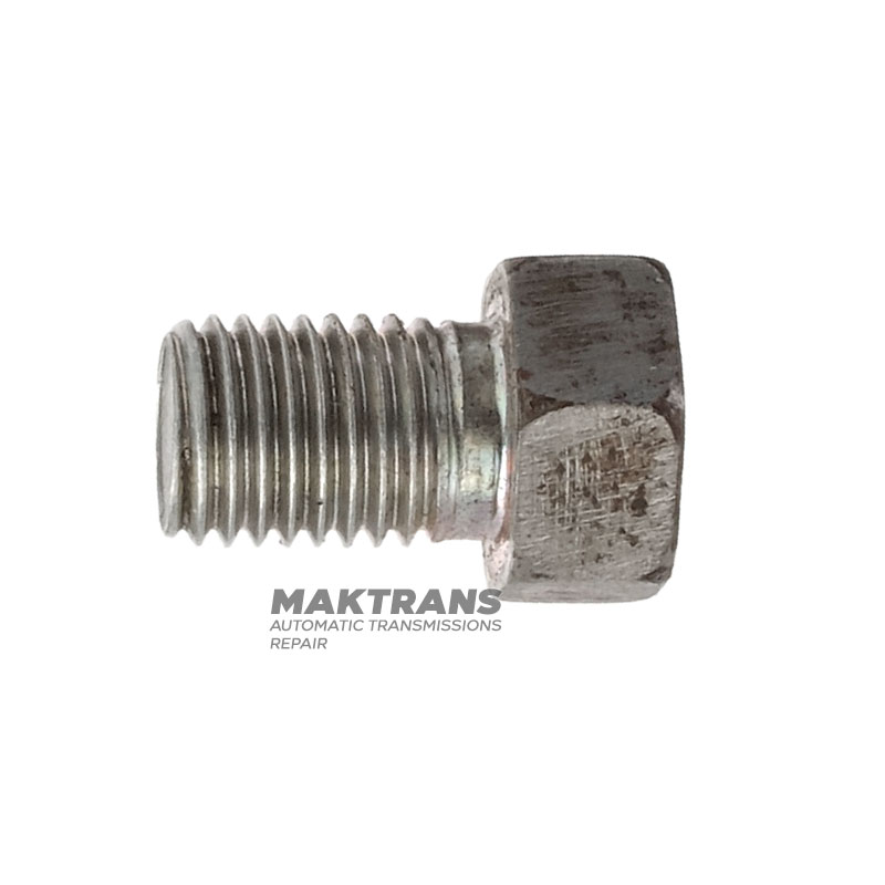 Differential bearing cap retaining bolt SUBARU TR690 — 38343AA000, 016510140 (bolt length 14 mm, outer Ø 9.85 mm)
