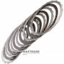 K3 Clutch AS68RC, AS69RC Steel and Friction Disc Set for DODGE RAM 4500/5500 - 5 friction discs, total set thickness 30.40 mm