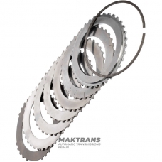 FORWARD Clutch Ford 4R70 4R75 Steel Wheel Set - 5 Steel Wheels (1.75mm Steel Wheel), 7mm Backing Wheel