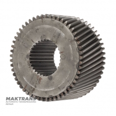 Rear planetary sun gear (for 53.85 mm bearing) ALLISON 1000, 2000 — overall height 46.50 mm, 53 teeth, outer Ø 76.90 mm, 31 splines, 29540499